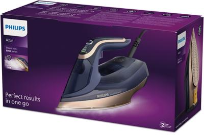 Philips DST8050/20 Stoomstrijkijzer Blauw - thumbnail