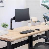 Fellowes 8043301 flat panel bureau steun 76,2 cm (30") Vrijstaand Zwart - thumbnail