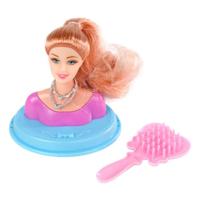 Styling hoofd 9cm met accessoiries - thumbnail