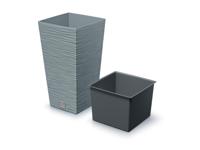 Prosperplast Bloempot Furu Square (Beton, 395x395x755) - thumbnail