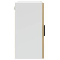 Keukenwandkast Porto bewerkt hout artisanaal eikenkleur - thumbnail