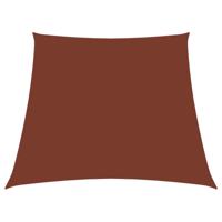 Zonnescherm trapezium 3/4x2 m oxford stof terracottakleurig - thumbnail