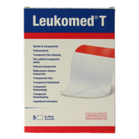 Leukomed Transparant wondverband T 8.0 x 10cm steriel 5 Stuks - thumbnail