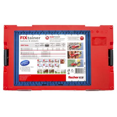 Fischer 547166 FIXtainer Pluggenset 1 stuk(s) Fischer 547166 FIXtainer Pluggenset 1 stuk(s)