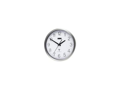 Balance HE-Clock-89 Aluminium Zendergestuurde Wandklok