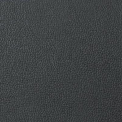 Kuipstoel echt leer zwart