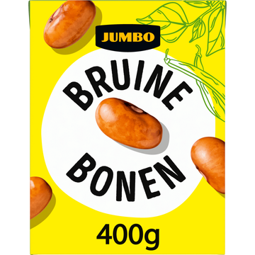 Jumbo Biologische Bruine Bonen 400 g