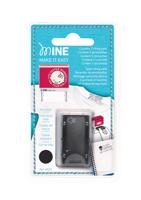 Stempelkussen MINEstamp textielstempel 2 stuks zwart - thumbnail