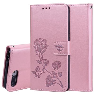 Rose reliëf horizontale Flip PU lederen case voor Huawei Honor 10 lite met houder & kaartsleuven & portemonnee (Rose goud) Rose reliëf horizontale Flip PU lederen case voor Huawei Honor 10 lite met houder & kaartsleuven & portemonnee (Rose goud)