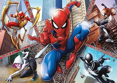 Clementoni supercolor puzzel spiderman 2x60 stukjes