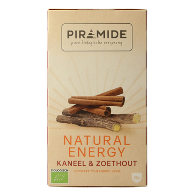 Piramide Natural energy bio 20 Zakjes Piramide Natural energy bio 20 Zakjes