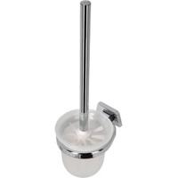 Geesa Standard Toiletborstel met houder Chroom (witte borstelkop) 915117 - thumbnail