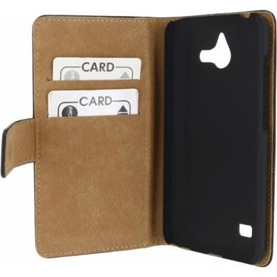 Mobilize Slim Wallet Book Case Huawei Ascend Y550 Black