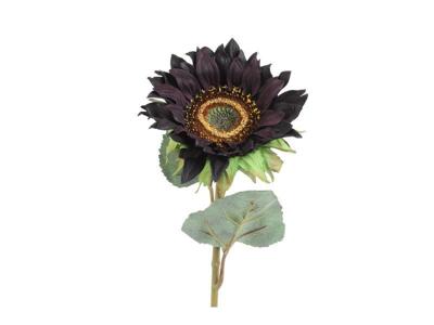 Kunstbloem Helianthus annuus zwart/prs Countryfield - Countryfield