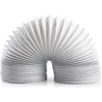 Nedis PVC Luchtafvoerslang | 100 mm | 1.5 m | Wit | 1 stuks - DRHO100BWT15 DRHO100BWT15 - thumbnail