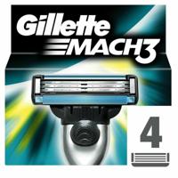 Scheermes Gillette Mach 3 (4 Stuks) - thumbnail