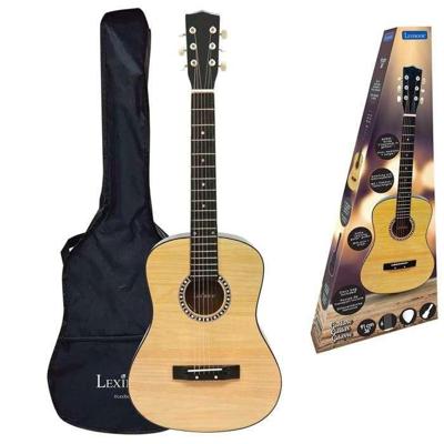 LEXIBOOK Akoestische houten gitaar - 91 cm