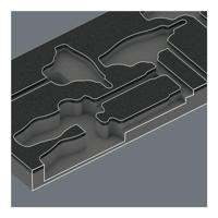 Wera 9813 Schuimrubberen inzetstuk voor Hex schroevendraaiers Set 1, zonder gereedschap, 344 x 30 x 392 mm - 05137313001 - thumbnail