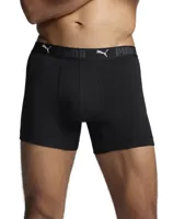 Puma Sport Boxershorts Microfiber 2-pack Zwart-XL - thumbnail