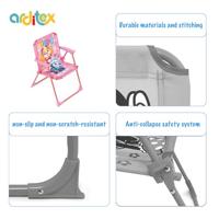 Paw Patrol kinder klapstoel - roze - thumbnail