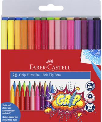 Faber Castell Viltstiften Grip - 30 kleuren