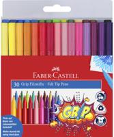 Faber Castell Viltstiften Grip - 30 kleuren - thumbnail