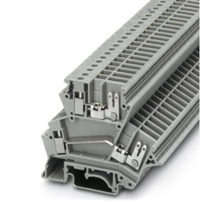 Phoenix Contact 2770561 Doorgangsserieklem 6.2 mm Schroeven Grijs 50 stuk(s)