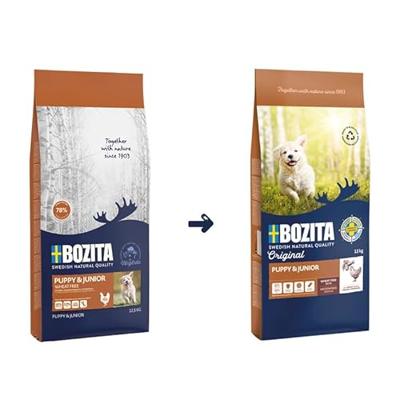 Bozita Original Puppy & Junior hondenvoer 2 x 12 kg