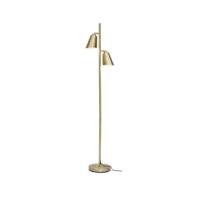 its about RoMi Vloerlamp 'Bremen' 2-lamps, kleur Goud - thumbnail