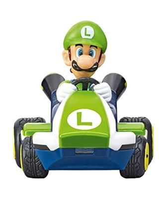 Super Mario Kart RC remote-controlled Car 1/50 2.4GHz Mini Luigi - thumbnail