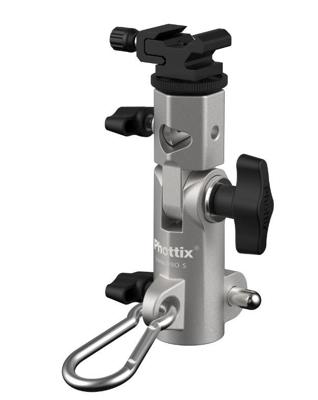 Phottix Varos Pro Small Multi-Function Flash Shoe Umbrella Holder Phottix Varos Pro Small Multi-Function Flash Shoe Umbrella Holder