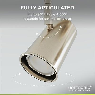 Riga - LED plafondlamp - 4 Watt 345 Lumen - 6500K Daglicht wit - Draaibaar en dimbaar - GU10 - Kantelbaar - Plafondspot - IP20 voor binnen - RVS Riga - LED plafondlamp - 4 Watt 345 Lumen - 6500K Daglicht wit - Draaibaar en dimbaar - GU10 - Kantelbaar - Plafondspot - IP20 voor binnen - RVS