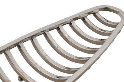 Middenstuk Home ESPRIT Zilverkleurig Staal 51 x 12 x 6 cm