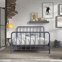 Vipack bed Bronxx - denim blauw - 140x200 cm - Leen Bakker - thumbnail