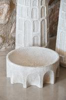 Middenstuk Home ESPRIT Wit Hars 26 x 26 x 11 cm - thumbnail