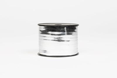 Krullint 250mx5mm metallic zilver