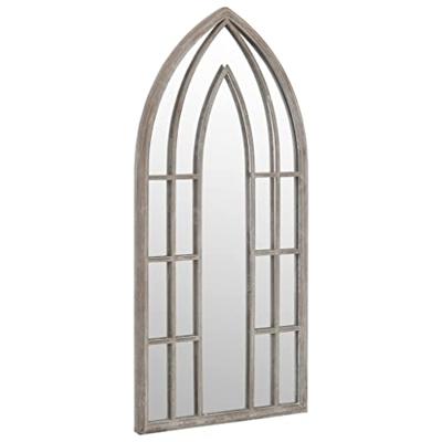 VidaXL Spiegel 100x45 cm ijzer zandkleurig