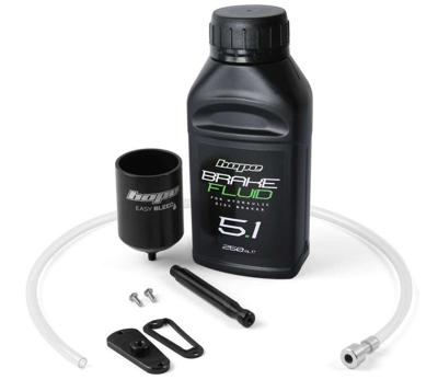 Hope easy brake bleed kit for tech 3 with brake fluid