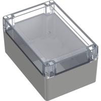 TRU COMPONENTS TC-10860924 Universele behuizing 180 x 120 x 90.30 Polycarbonaat Lichtgrijs 1 stuk(s) - thumbnail