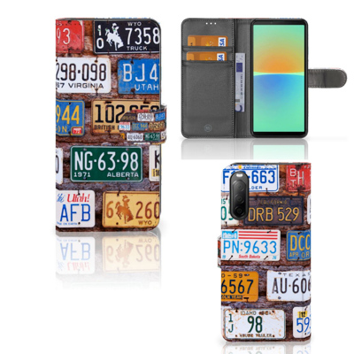 Sony Xperia 10 IV | Telefoonhoesje met foto | Kentekenplaten