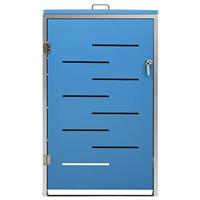 Containerberging enkel 69x77,5x115 cm roestvrij staal - thumbnail