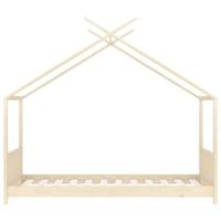 Kinderbedframe massief grenenhout 70x140 cm - thumbnail