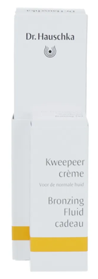 Dr. Hauschka Kweepeercrème & Bronzing Fluid Giftset