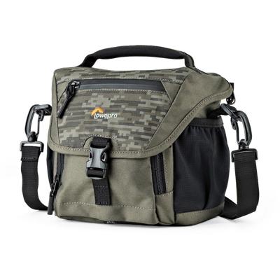 Lowepro Nova 140 AW II Schoudertas Zwart, Camouflage, Groen Lowepro Nova 140 AW II Schoudertas Zwart, Camouflage, Groen
