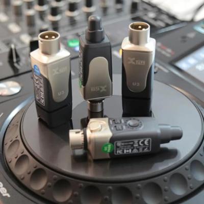 Xvive U3D dubbel draadloos systeem voor handheld microfoons