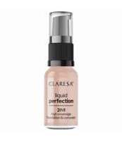 Claresa liquid perfection 2-in-1 concealer en foundation 104 nude 18gr. - thumbnail