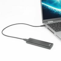 ACT usb-c m.2 nvme / pcie ssd enclosure, tool-free - thumbnail