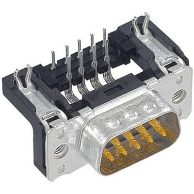 HARTING 09652626813 09652626813 D-sub male connector 90 ° Aantal polen: 15 Solderen 1 stuk(s)