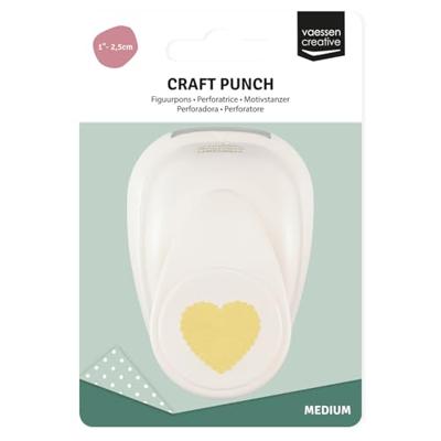 Vaessen Creative • figuurpons hart schulp medium