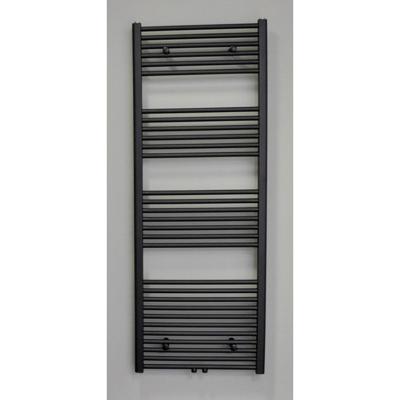 Sanicare design radiator midden aansluiting recht 160 x 60 cm. mat zwart Sanicare design radiator midden aansluiting recht 160 x 60 cm. mat zwart